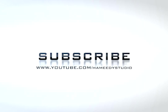 create video intro for promoting your domain or youtube channel