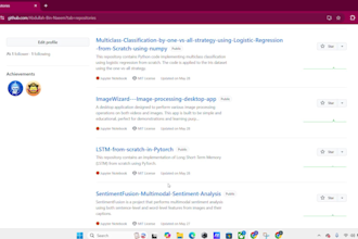 do machine learning python projects
