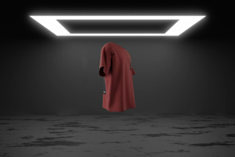 do  3d clothing mockup for t shirt and hoodie