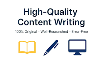 write technical, lifestyle, and cooking blogs for you