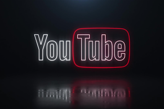 make amazing light neon logo animation