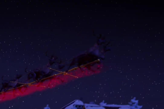 create 3d christmas animated video, 3d christmas animation, 3d promo video
