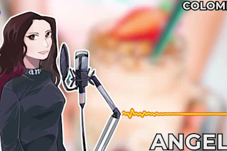record neutral latinamerican spanish voice for social media