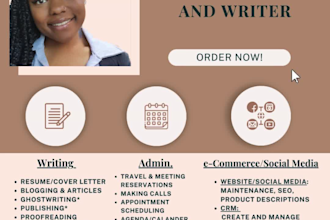 be your operations business manager and executive virtual assistant