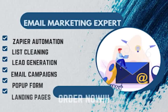 zapier automation, list cleaning, list segmentation, lead generation, email camp