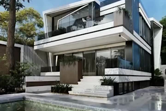do 3d interior design and rendering of villa, gym and house