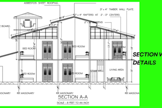 redraw 2d floor plan for renovation in autocad