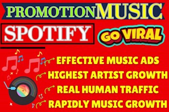 create and run targeted music ads to promote spotify songs