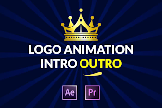 create professional logo animation and intro