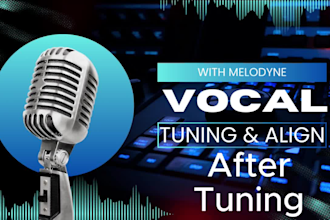 align and tune your vocal with melodyne within 24hrs
