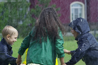 for youtube make 4k cozy rain animated videos with realxation music, fireworks