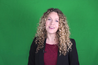record a dutch human spokesperson video with green screen