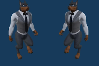 create custom vrchat avatar 3d VR chat avatar VR character vrc avatar vrchat