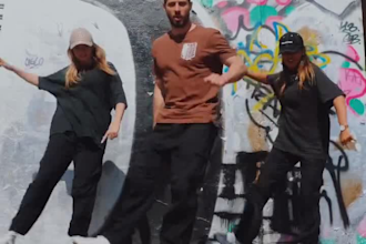 dance with my group and make tiktok choreography dance video