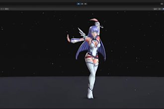 create, edit, fix mmd models, mmd model physics, vrchat model and mmd animation