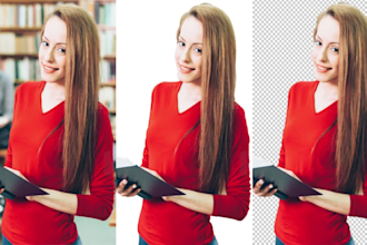 do delete background remove, white, erase, cut out by any image