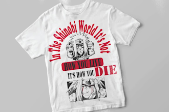 create trendy and unique t shirt designs