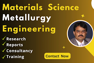 do tasks of metallurgy materials and chemical engineering