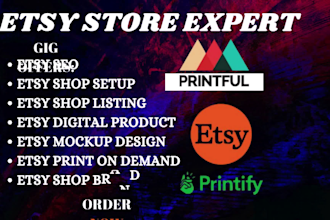 do etsy shop setup with etsy product etsy listing etsy digital product, etsy SEO