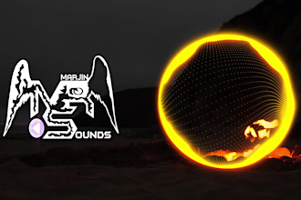 create stunning audio spectrum or music visualizer