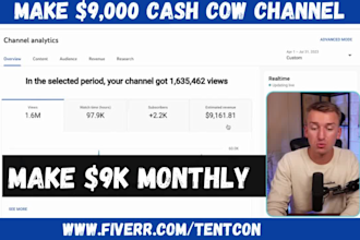 create motivational faceless youtube videos with automation editing