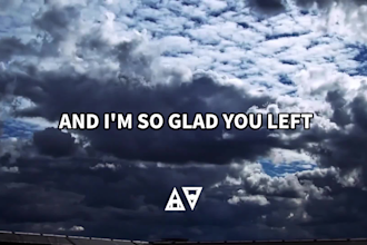 create a lyric video for your music and pitch it