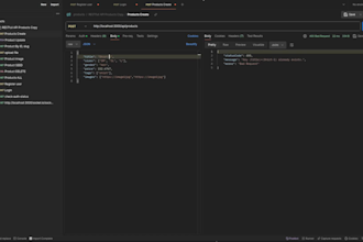 develop a restful API products with nestjs and postgresql