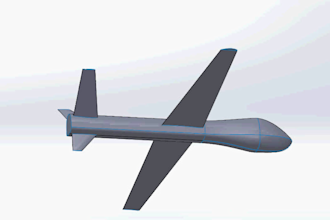design high quality 3d models of uavs and drones
