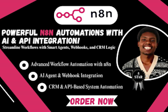 automate workflows, social media posts, lead generation with n8n io api,webhooks
