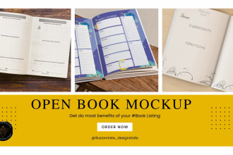 create an interior book mockup for self publishing authors