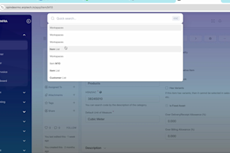 erpnext customization and UI development