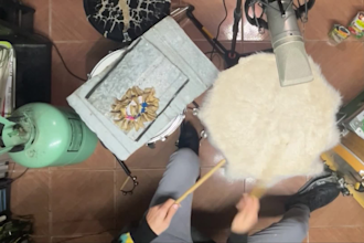 record weird acoustic drum loops for your lofi, garage, indie song