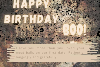make a personalized birthday card for your loved one or friend