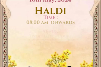 make premium punjabi look wedding invitation