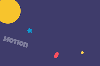 do motion graphics expert for explainer and promo video