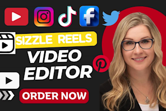 edit sizzle reel, showreel, highlight reel, create demo reel, sizzlereel video