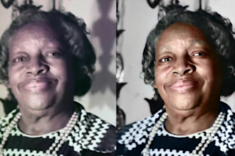 restore, enhance, upscale low quality photo