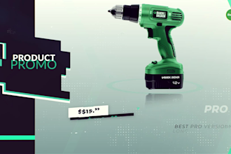 create an astonishing product sale promo video