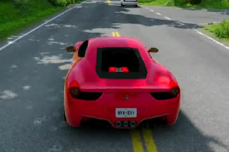 make beamng drive videos speed test brake test container jumps
