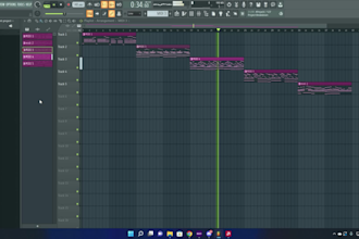 compose midi melodies for your projects