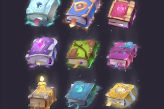 design quality game art, game icon, game object, props