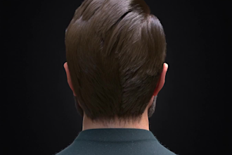 photorealistic 3d metahuman character, 3d human avatar, cinematic character