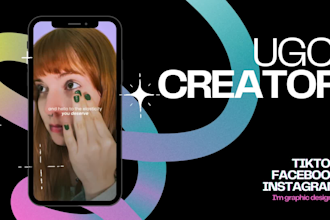 create ugc videos for tiktok, reels and dropshipping ads