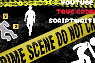 write a youtube truecrime true crime body cam podcast blog script for you