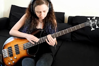 be your cool bass player, pop rock metal