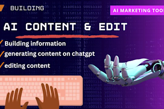 write articles using chatgpt, and edit your content