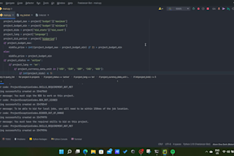 create freelancer website bot