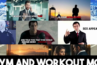 create engaging finance and business motivational videos