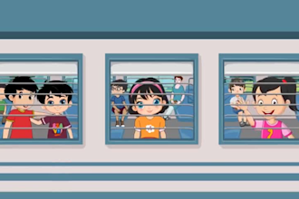 create 2d animation kids rhymes