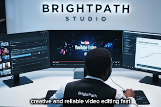 professionally edit your youtube video or vlog